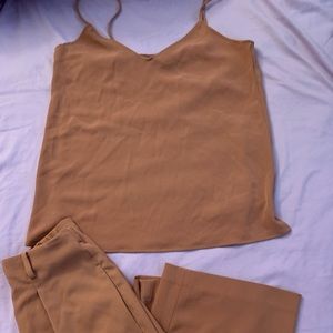 Uniqlo tank + pants set